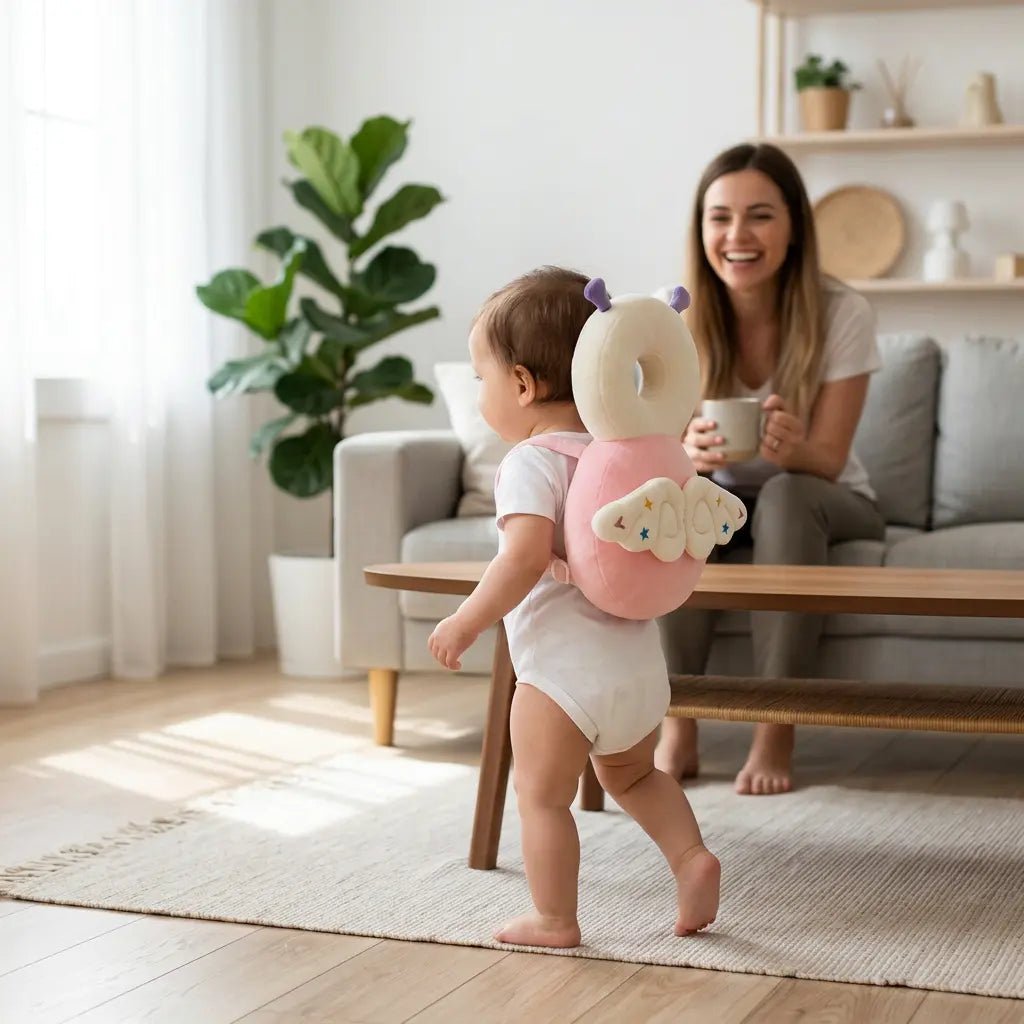 Plecaczek Ochronny Tuptuś® — Ochrona Główki i Pleców | 5–18 miesięcy - Tuptuśfirst step